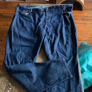 old navy extra long skinny jeans